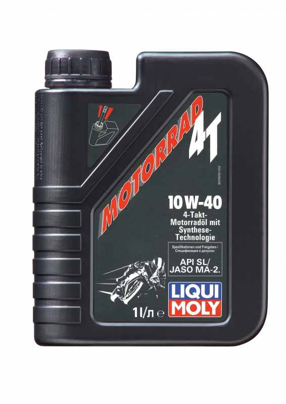 LIQUI MOLY Motorrad 4T 10W-40 д/4-т мотоц.